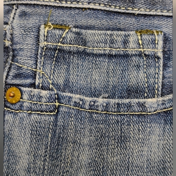 Ralph Lauren No. 67 Hudson Denim Jeans Wide Leg Flared Women's Sz 8/29 - Picture 5 of 13